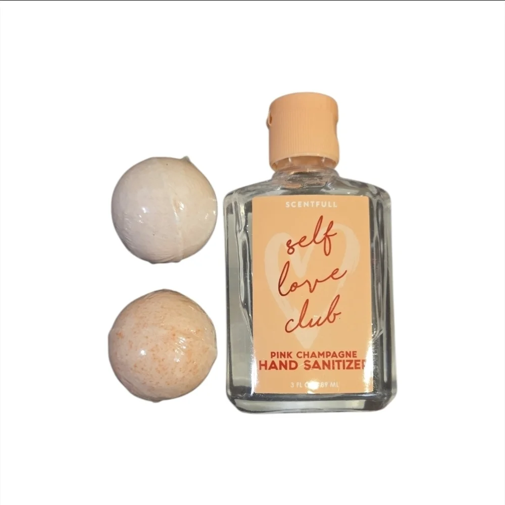 Heart Soul Bath Gift Set - Red and Pink